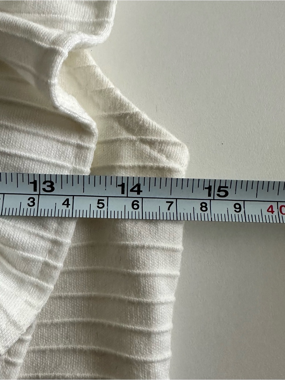 White Ruffle Sleeve Embellished Tank Top - Picture 6 of 10